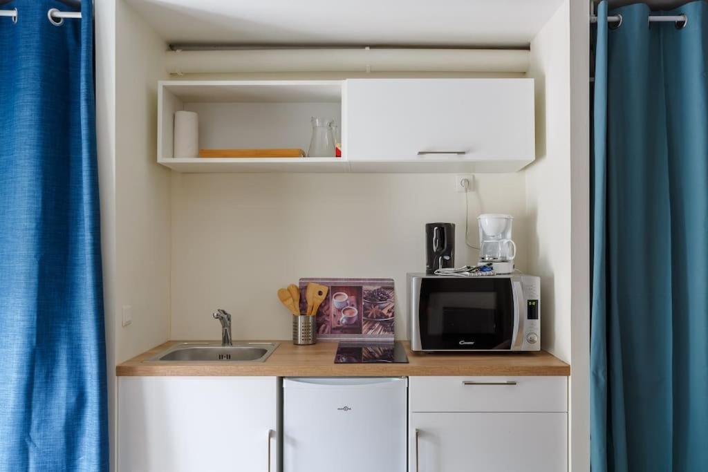 Studio Cosy Neuf - Fibre - Parking Gratuit - Proche Ecoles Et Entreprises Orsay Exterior foto